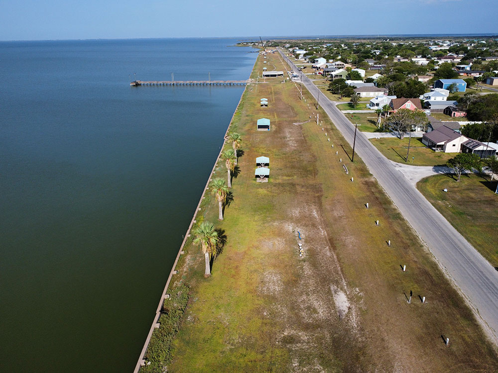 Seadrift Texas Seawall Restoration Project