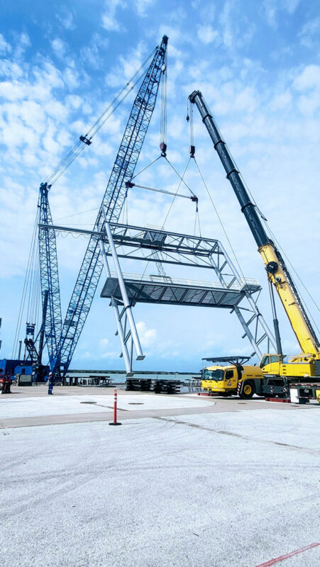 Gangway Project on The Gulf Coast