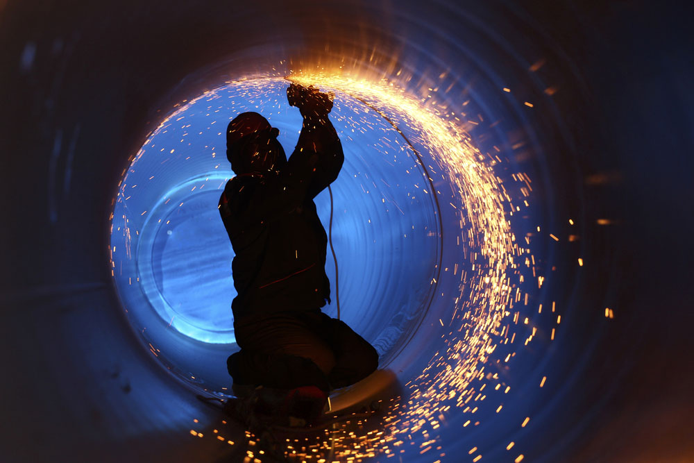 pipeline construction welding